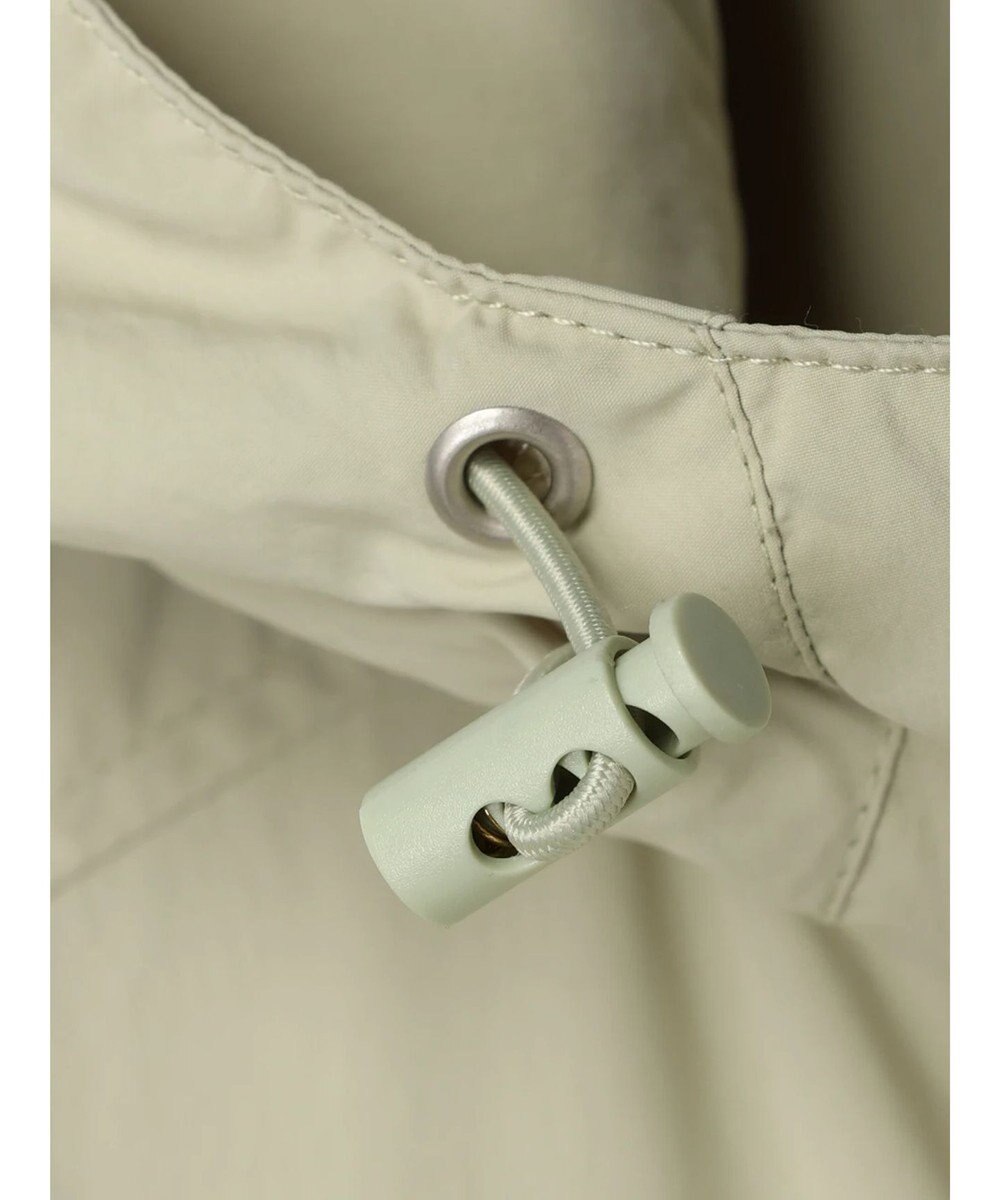 earth music&ecology テックフードロングコート 