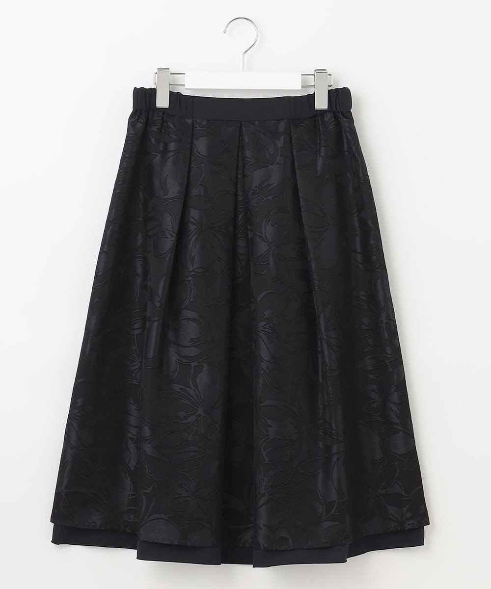 自由区 【XSサイズ～/洗える/リバーシブル】フラワーオパール リバーシブルスカート 