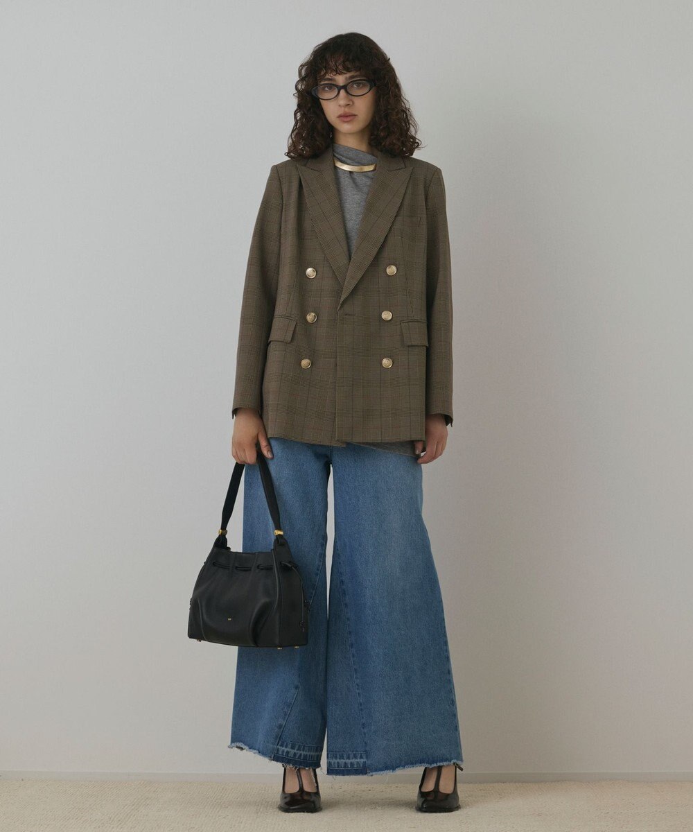 GRACE CONTINENTAL バックベンツダブルジャケット 