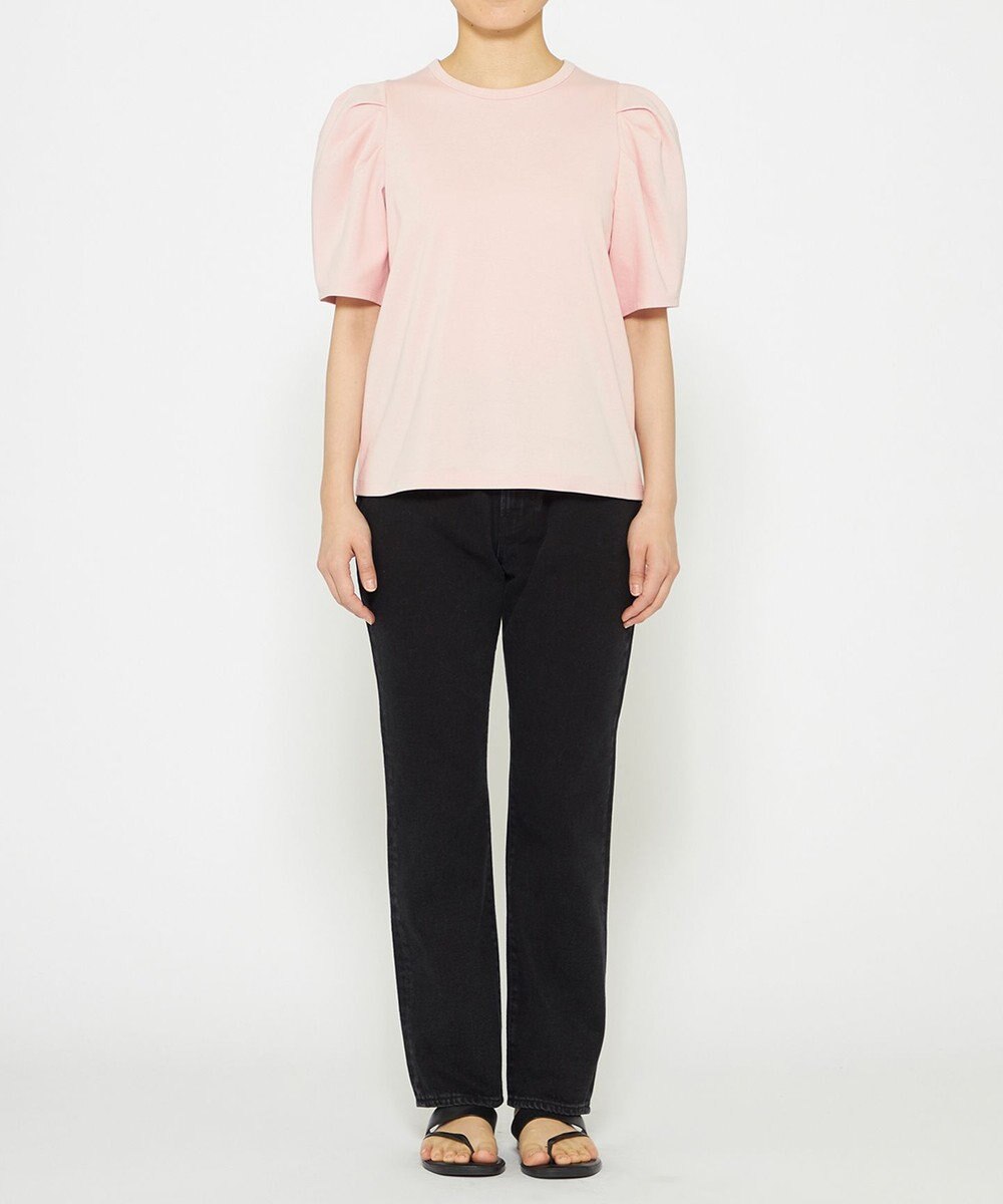 uncrave ダブルフェイスジャージー ボリュームスリーブカットソー 