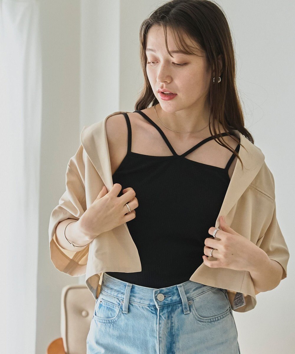 WEGO 【カップ付き】nachumoreホルターネックキャミ 