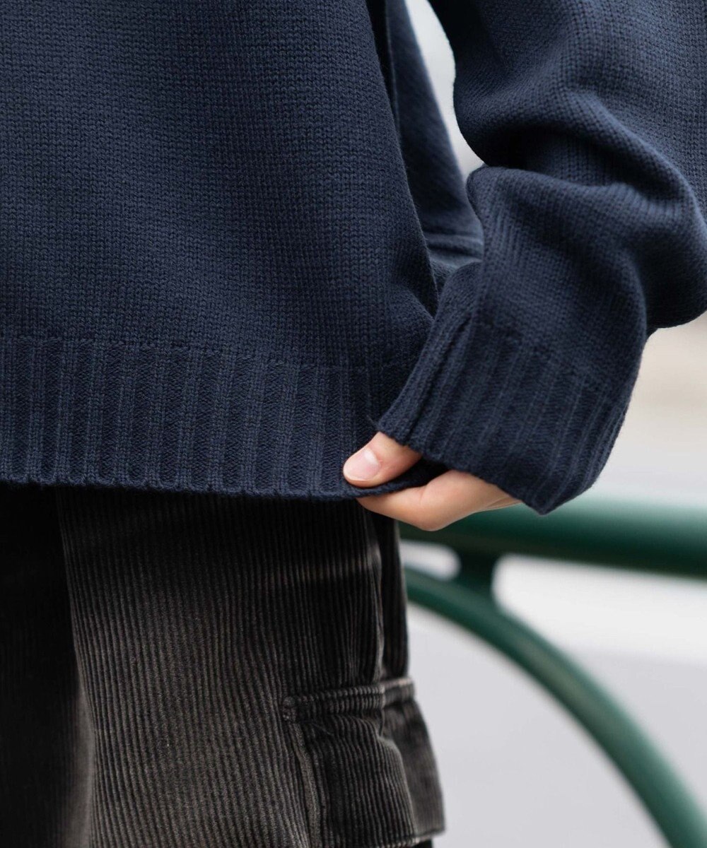 WEGO 【ユニセックス着用ITEM/MLサイズ展開】ジャガードアニマルプルオーバー 