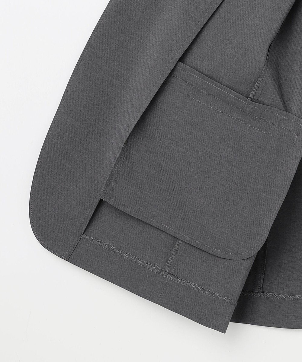 J.PRESS LADIES L 【セットアップ対応】ファンマートロストレッチ ノーカラー ジャケット 