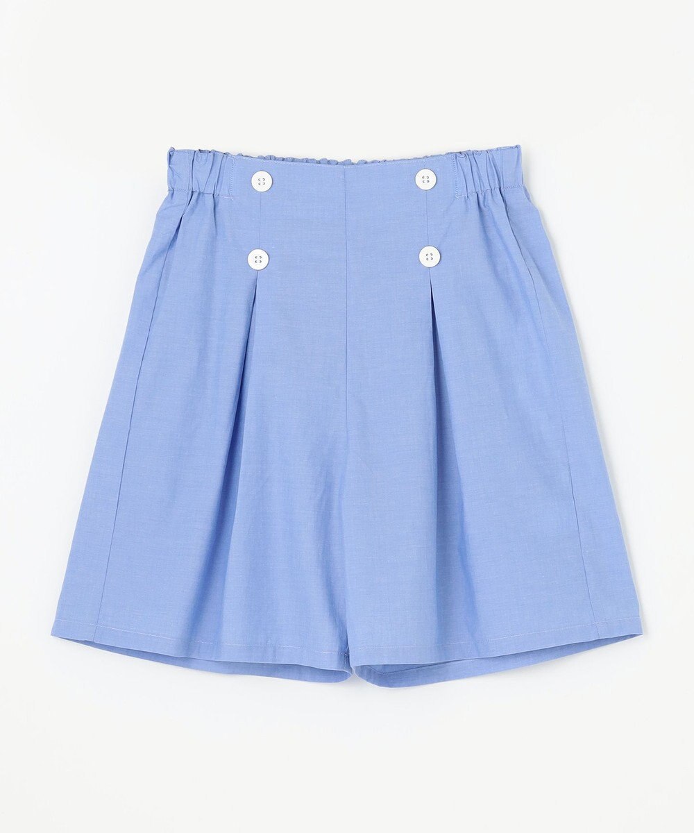 組曲 KIDS 【150-160㎝】シャンブレー ショートパンツ 