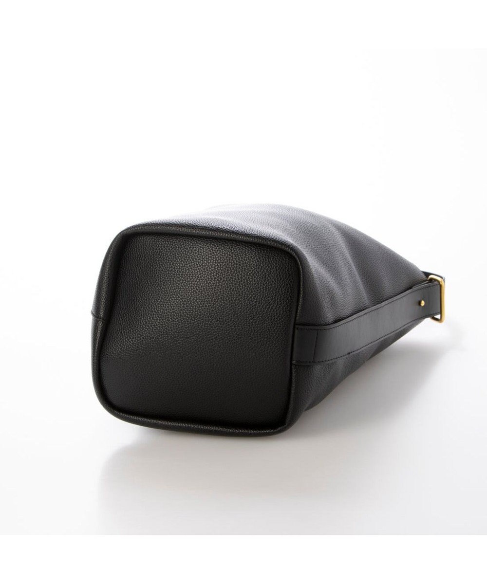 UNBILLION カシュカシュ cachecache / シボフェイクレザーソフトホーボーバッグ 