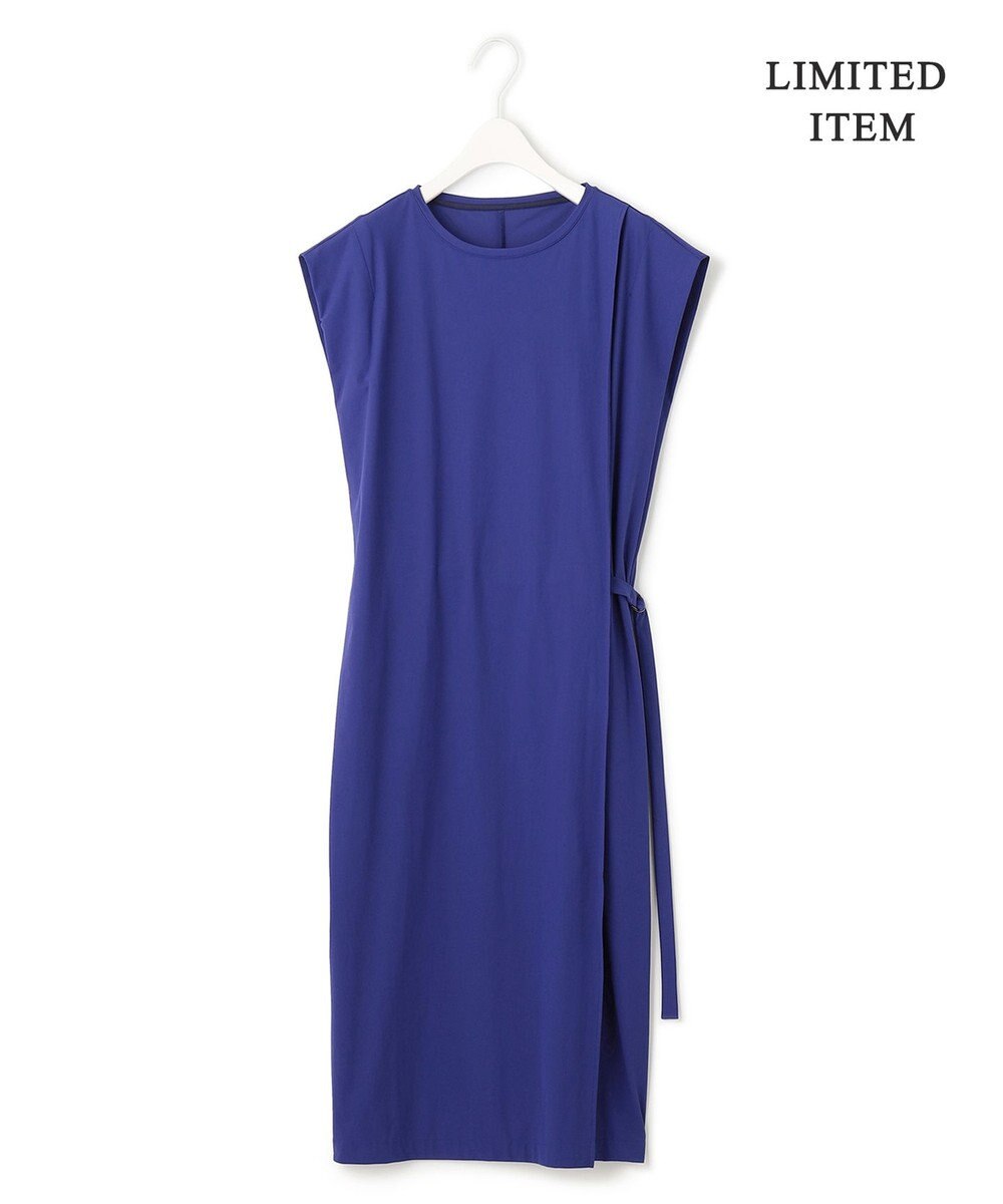 ICB 【接触冷感・UVカット・速乾・洗える】マットスキューバ ストレートワンピース 