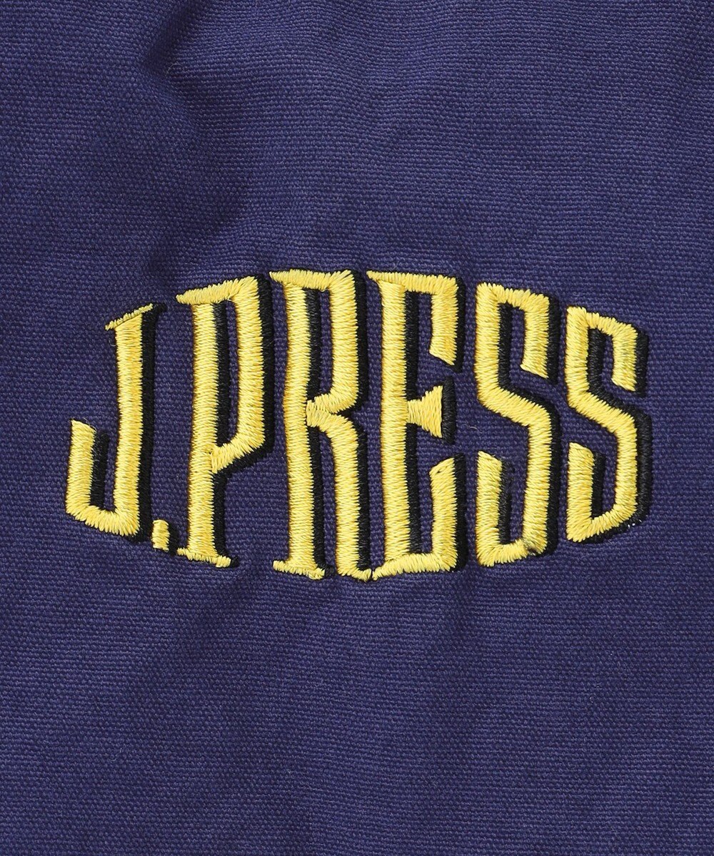 J.PRESS MEN 【J.PRESS ORIGINALS】【UNISEX】Garment Dyed Cotton Embroidery Eco Bag 
