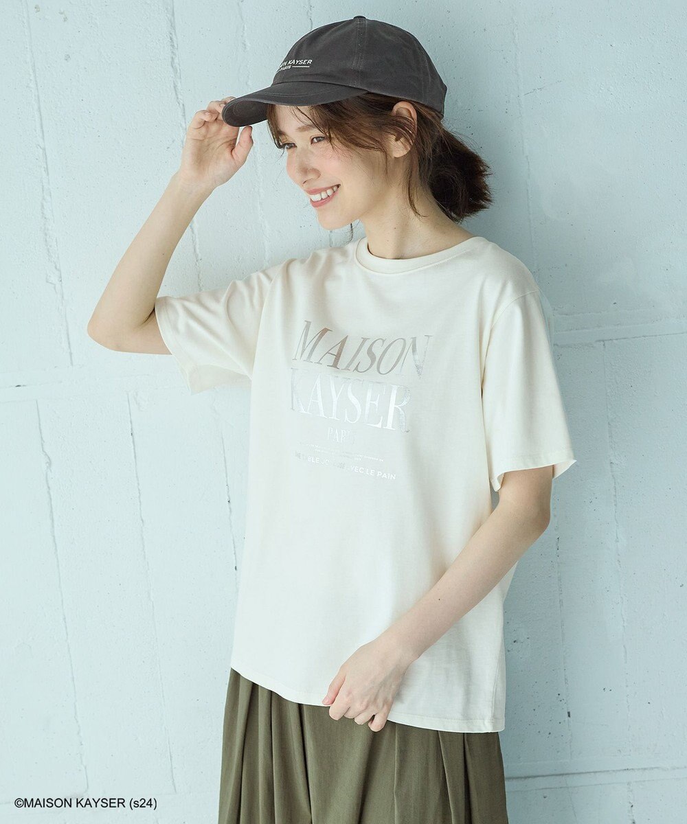 ANY 【MAISON KAYSERコラボ】刺繍ロゴキャップ 