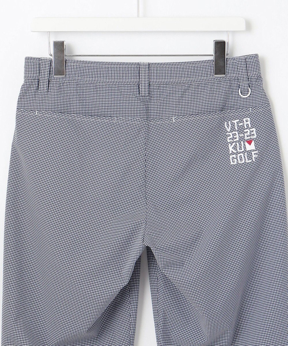 23区GOLF WEB限定【MEN】ギンガムチェック ショートパンツ 