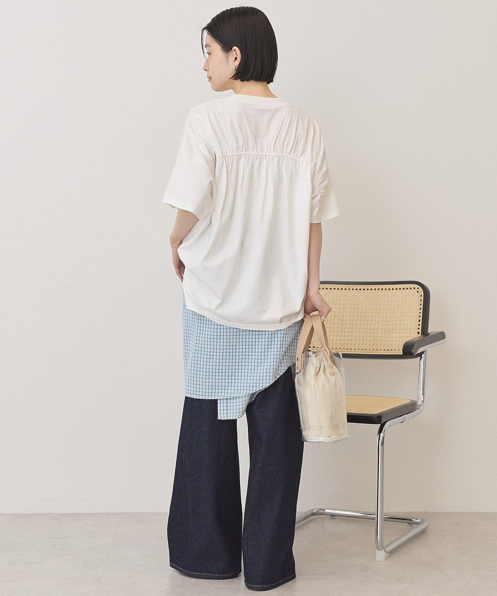 AMERICAN HOLIC バックギャザーコクーンカットプルオーバー 