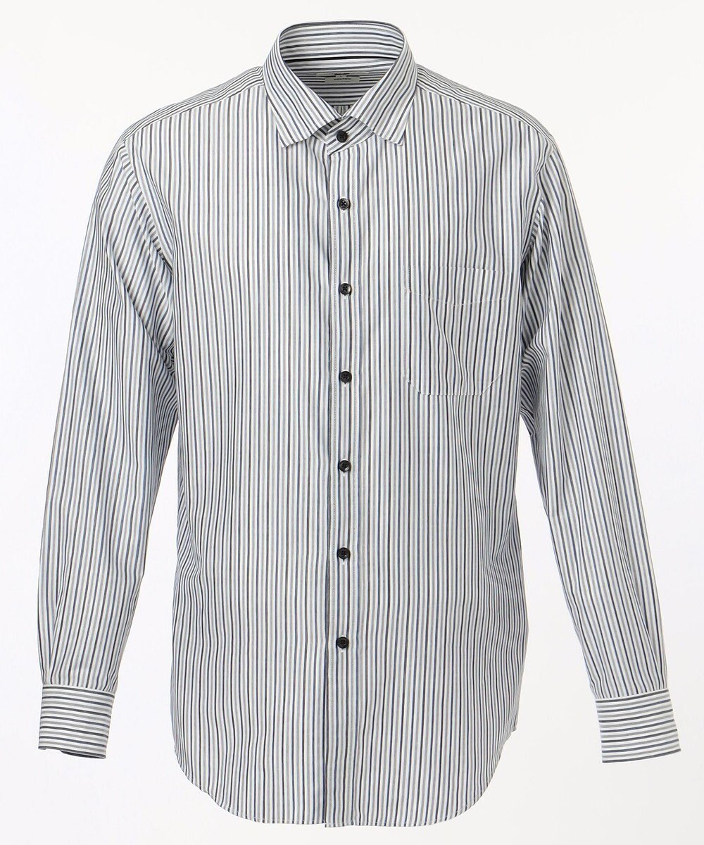 JOSEPH ABBOUD 【キングサイズ】JCサテンストライプ　シャツ 