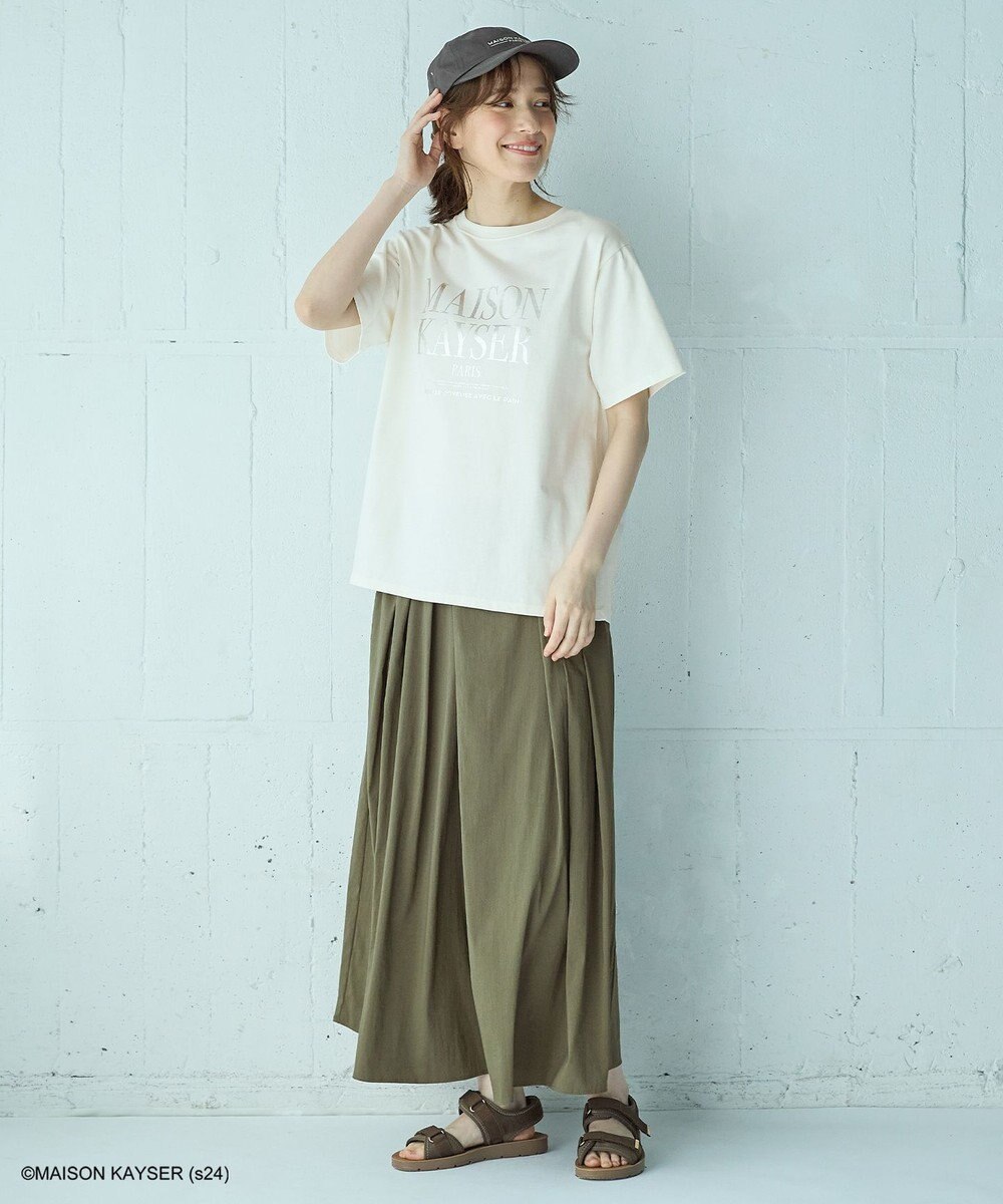 ANY 【MAISON KAYSERコラボ】刺繍ロゴキャップ 