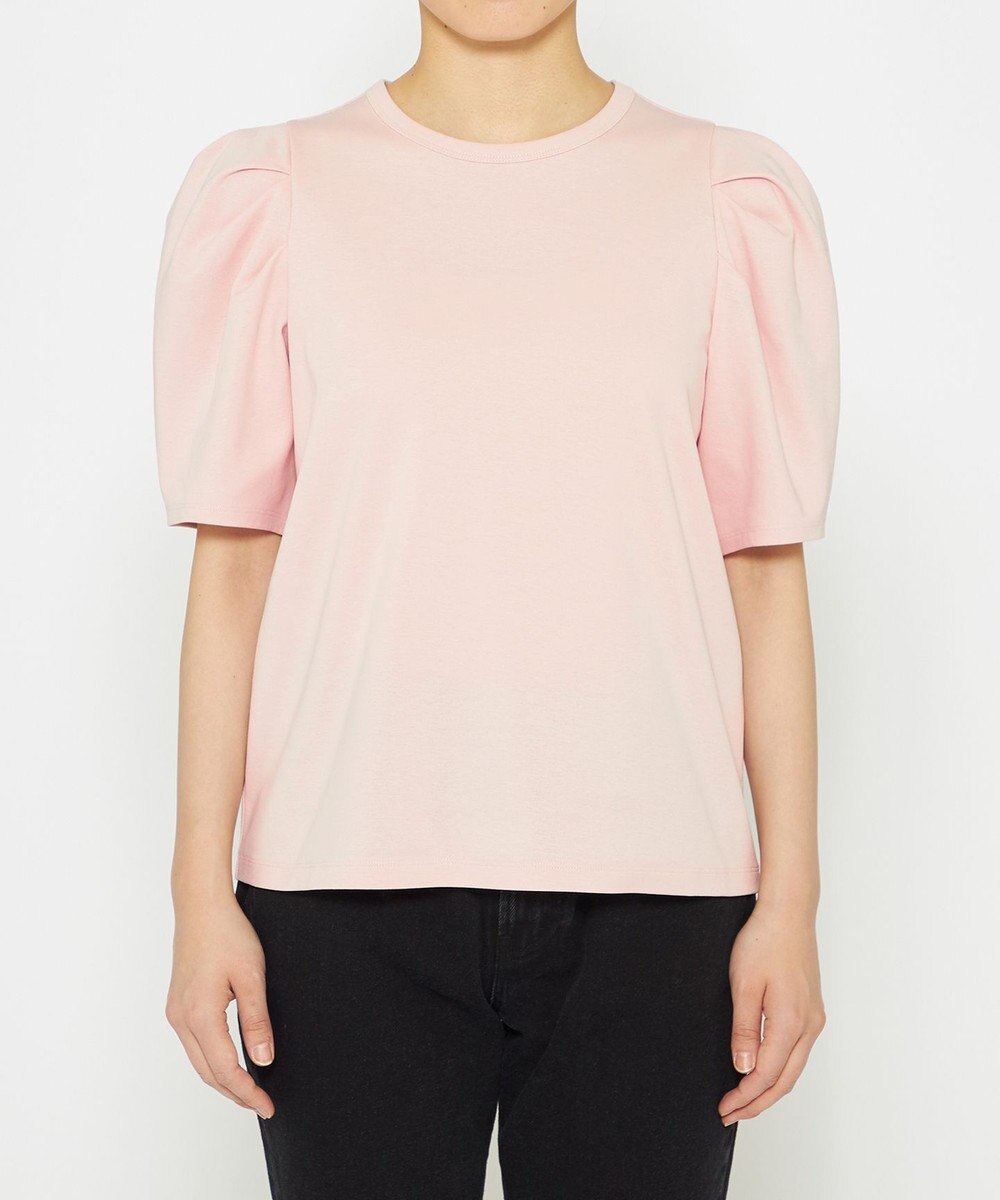 uncrave ダブルフェイスジャージー ボリュームスリーブカットソー 