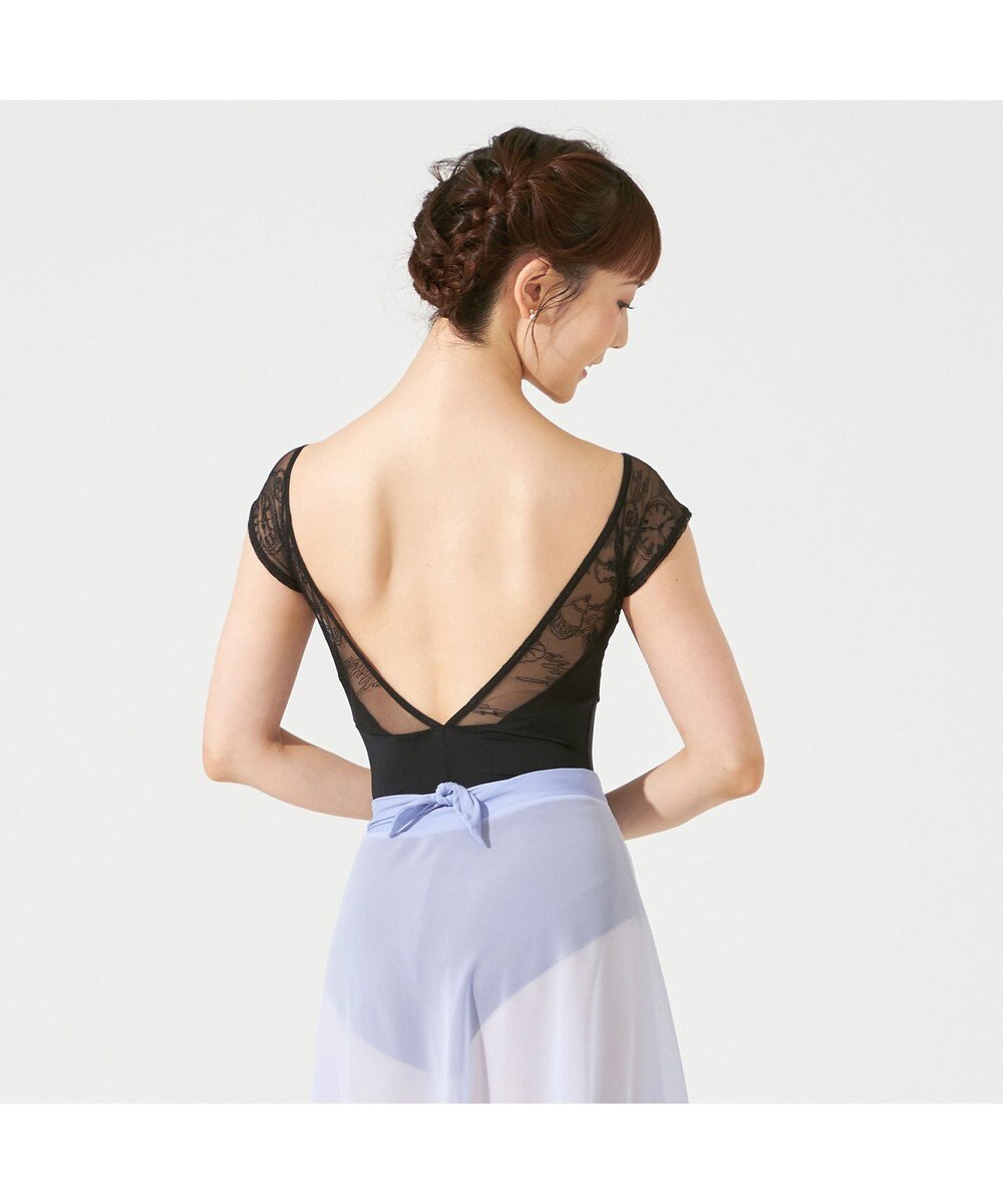 Chacott 【AKANE TAKADA】フレンチスリーブレオタード 