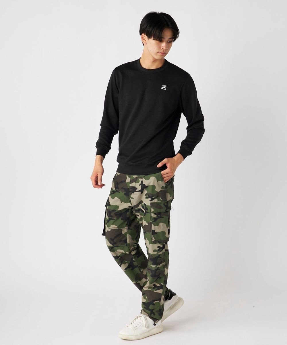 FILA GOLF／marie claire 【FILA GOLF】ベーシックロングスリーブスウェット 