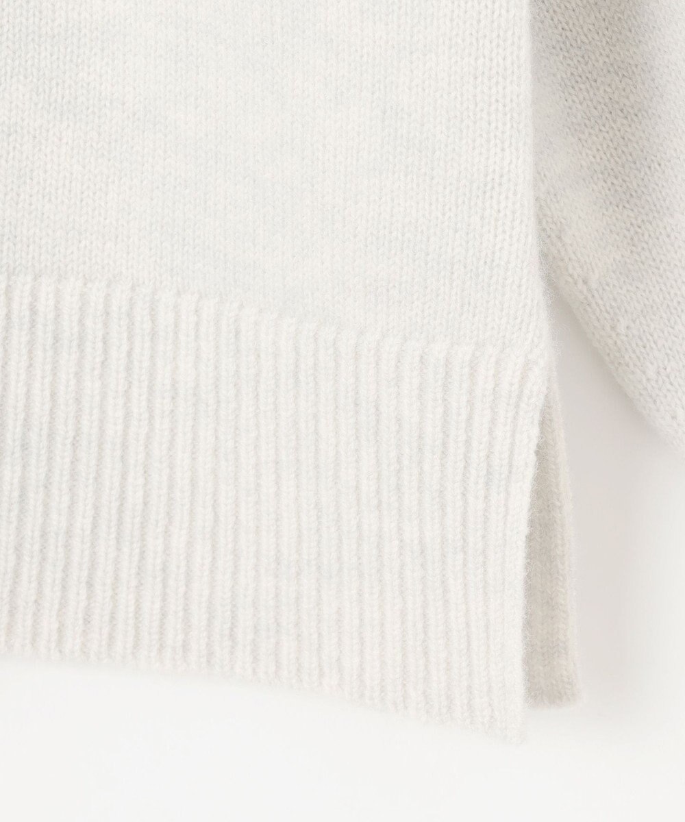 組曲 【8色展開・前後着用可】ウールカシミヤミックス パフスリーブ ニット 