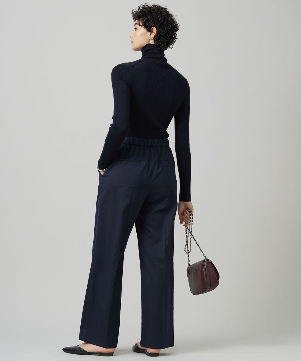 ICB 【CLASSY.1月号掲載・新色追加・洗える】エクストラファインメリノ タートルネックプルオーバー 