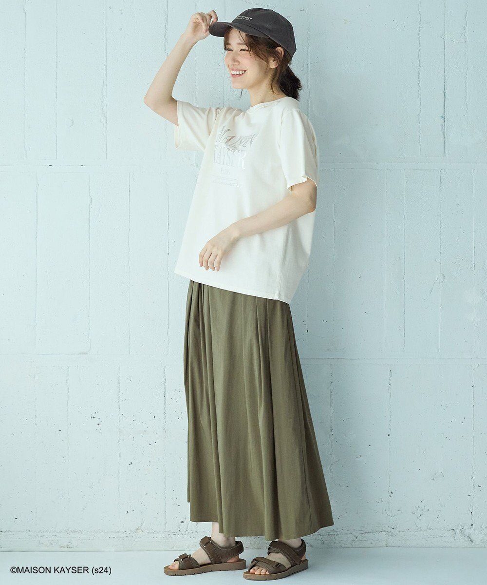 ANY 【MAISON KAYSERコラボ】刺繍ロゴキャップ 