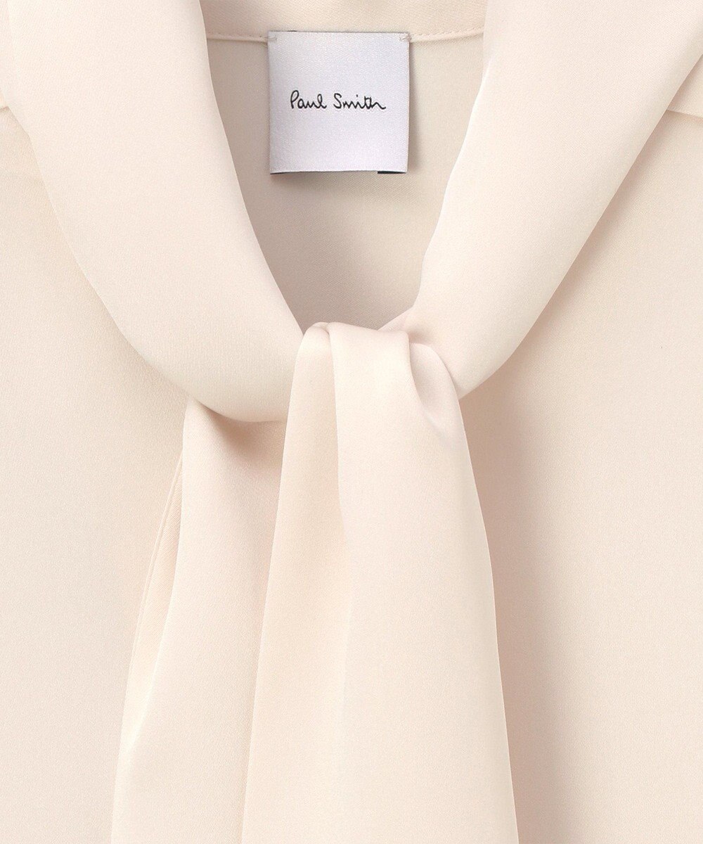 Paul Smith サテン ボウタイ ブラウス 