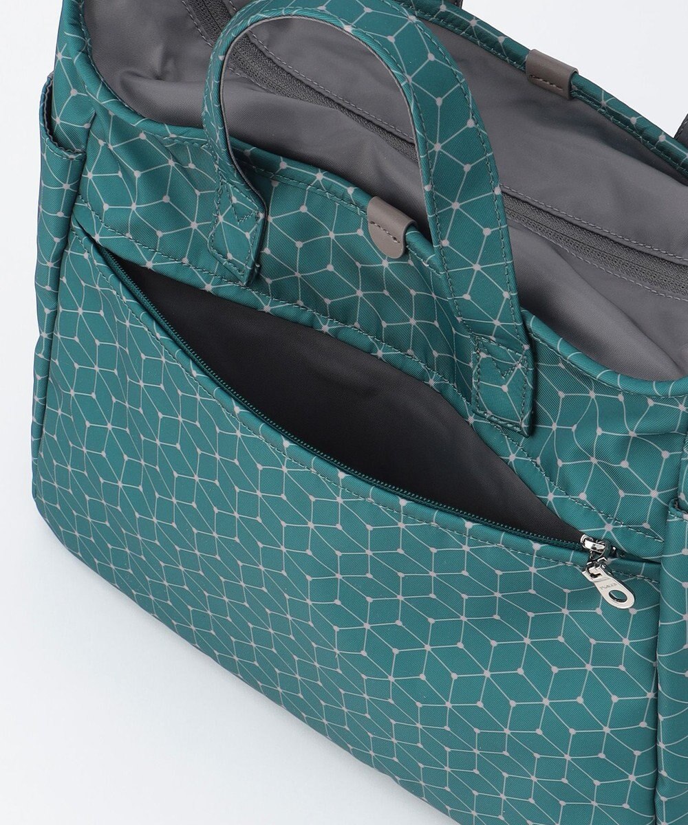 Y'SACCS キュービック×ポイントドット　2WAYトート＆ショルダー　Mサイズ 