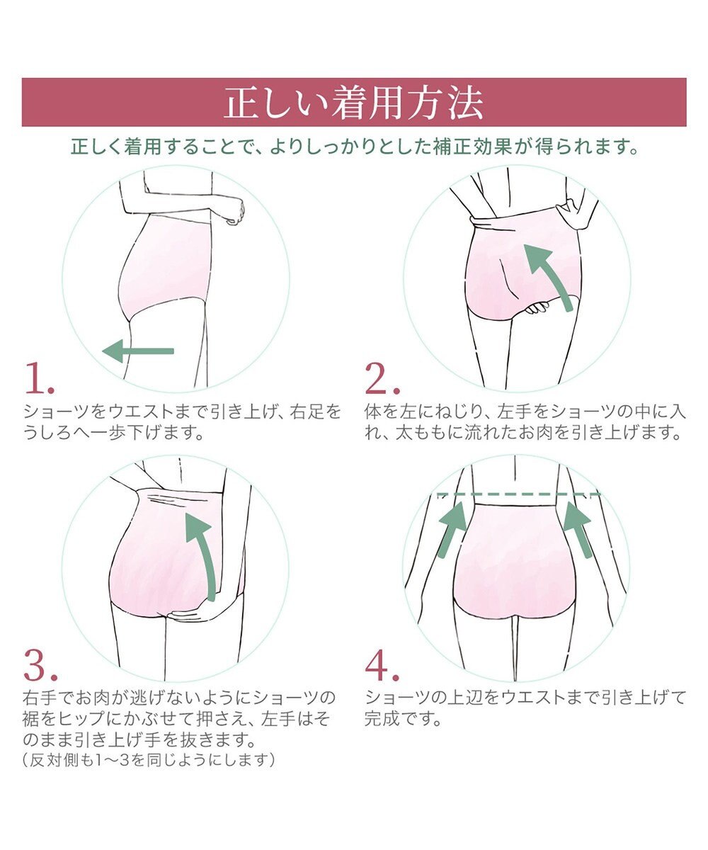 BRADELIS New York 【カヤビューティーラボ / ブラデリス】やわらか綿混ハイウエストショーツ24  補正 下着 