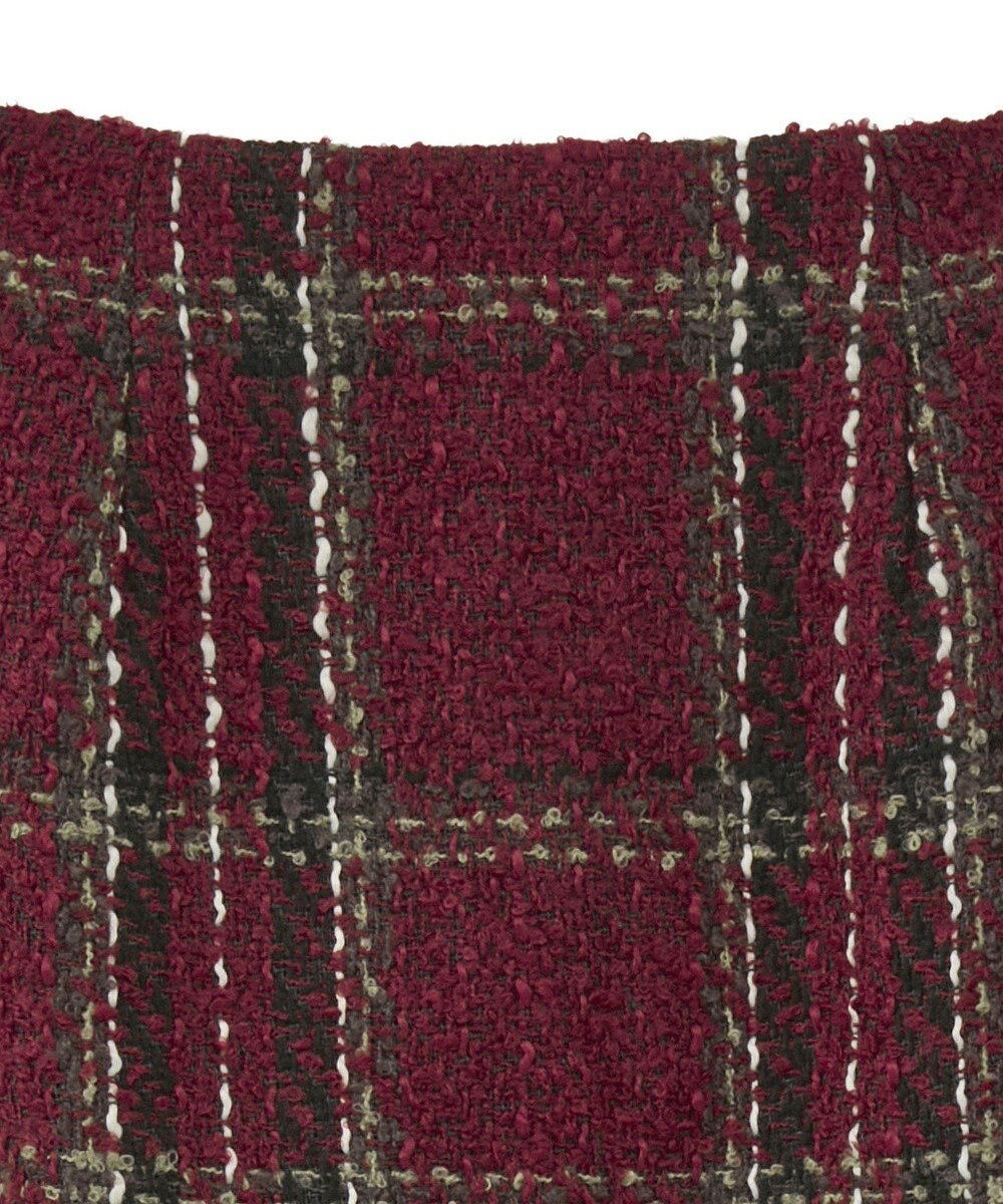 Green Parks ・ＳＵＧＡＲ　ＳＰＯＯＮ　チェックフリンジスカート 