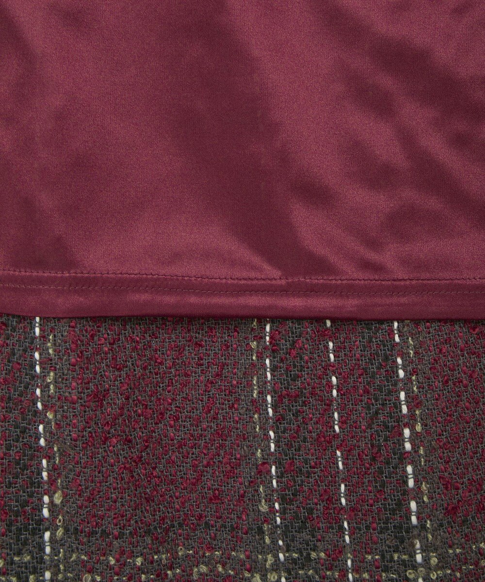 Green Parks ・ＳＵＧＡＲ　ＳＰＯＯＮ　チェックフリンジスカート 