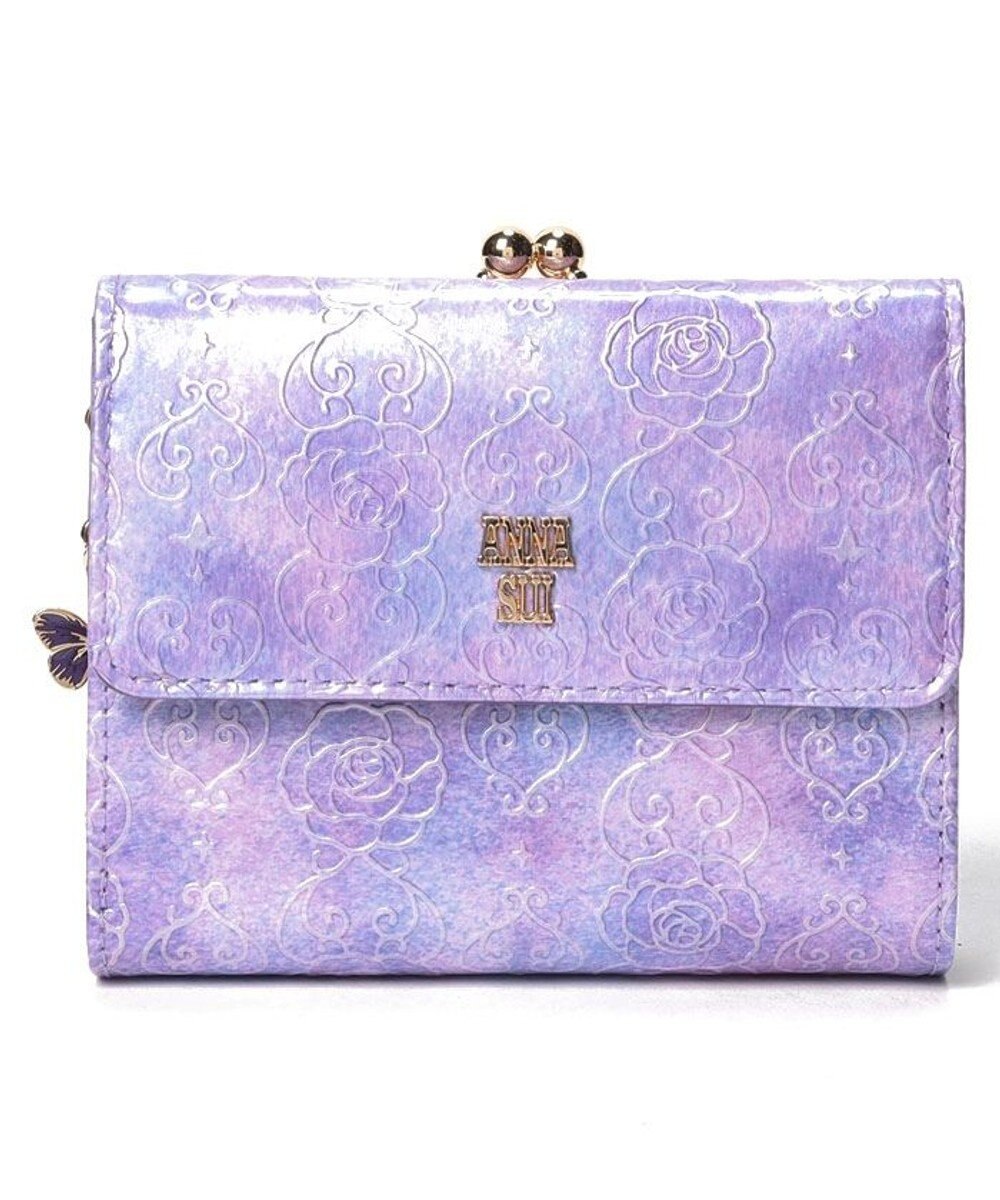 ANNA SUI アナスイ ローズハートショルダーウォレット 長財布 - レディース