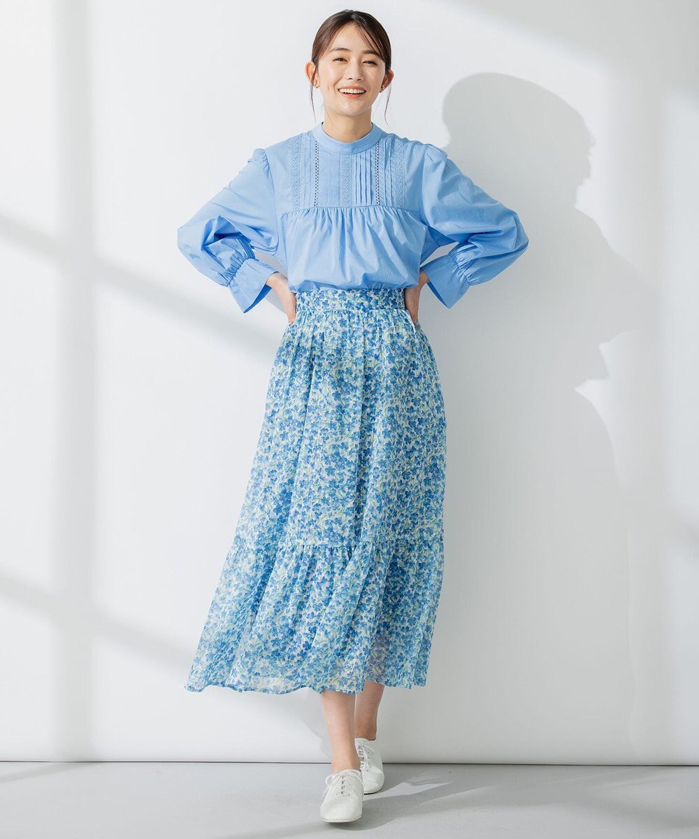 組曲 【23SS】ヴィンテージフラワープリント スカート 