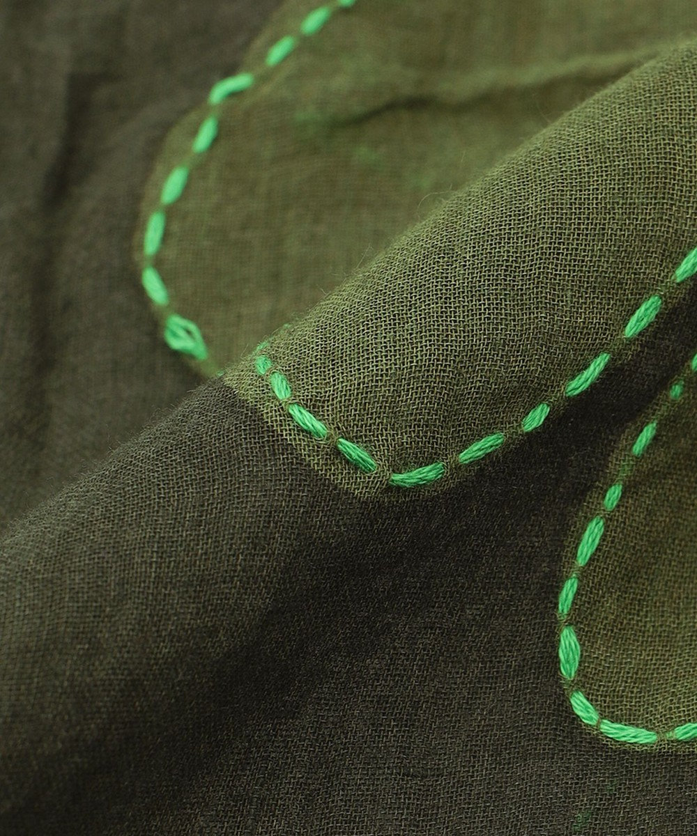 JOSEPH ABBOUD 【インド製】アロハモチーフショール 