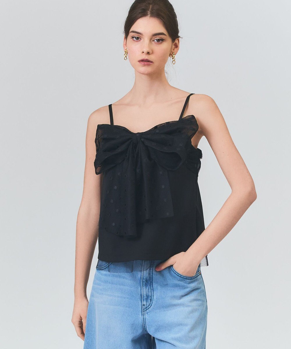 GRACE CONTINENTAL ドットボウタイキャミ 