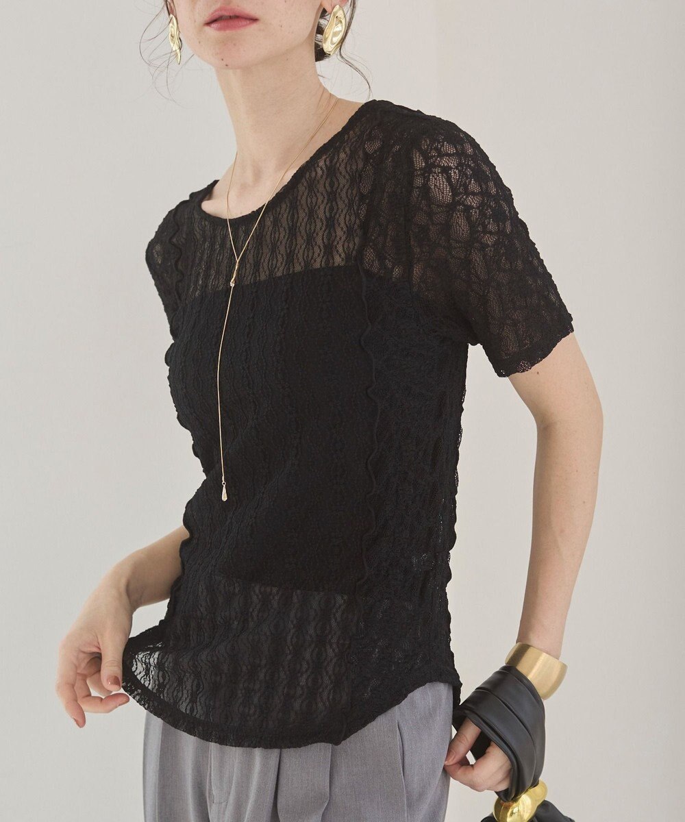 WEGO 【ANGIE VINTAGE】レースTシャツ 