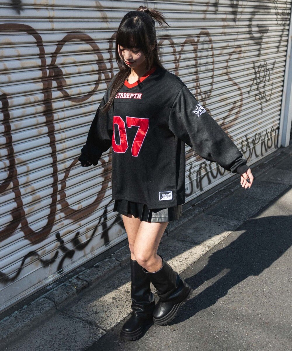 WEGO 【ユニセックス着用ITEM】ナンバリングホッケーT（LS） 