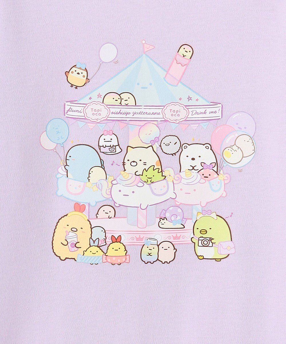 ANY KIDS 【すみっコぐらし】アートプリント Tシャツ 