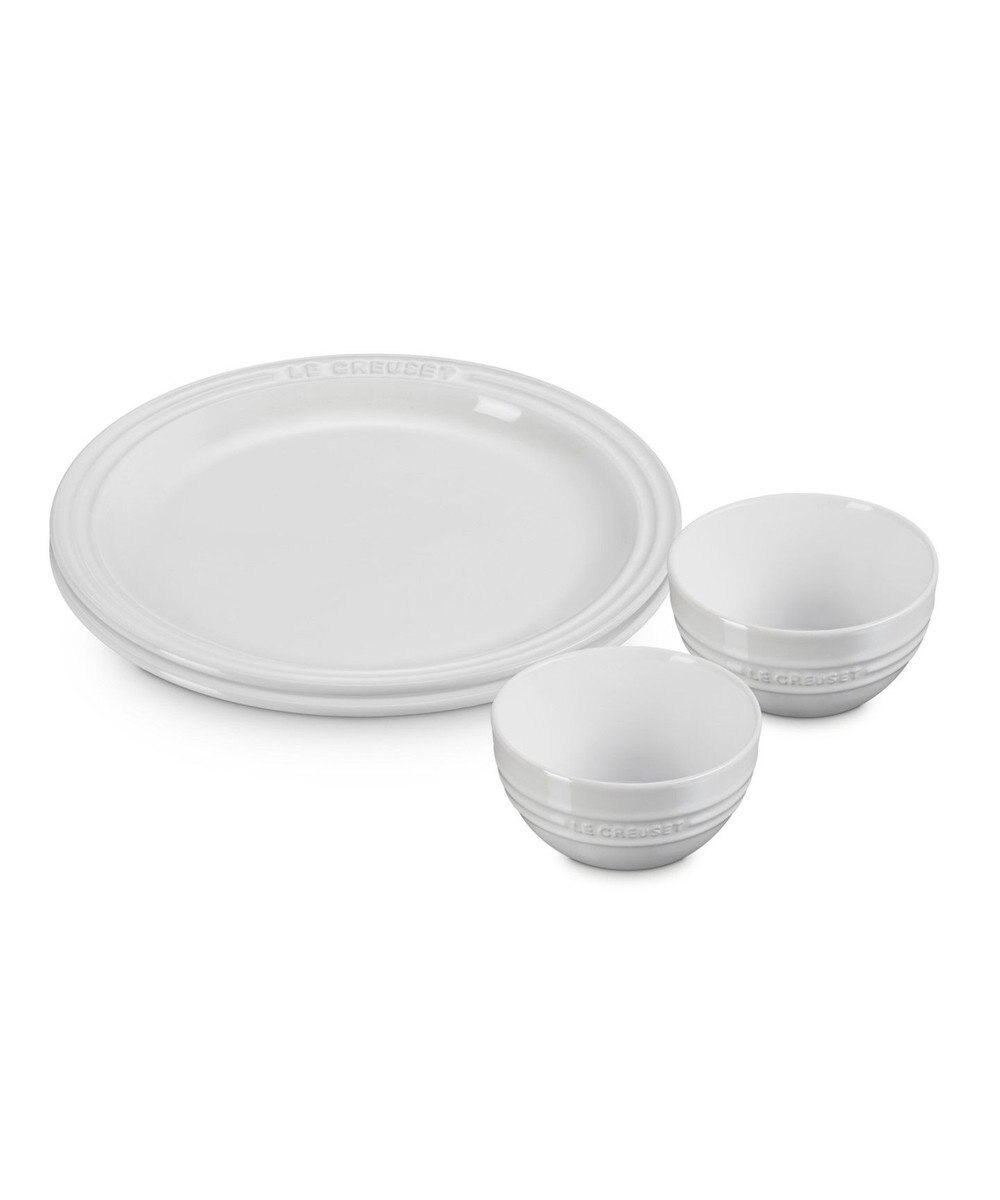 YAMATO テーブル＆キッチン 【ル・クルーゼ】LC テーブルウェア・セット  ホワイトラスター 