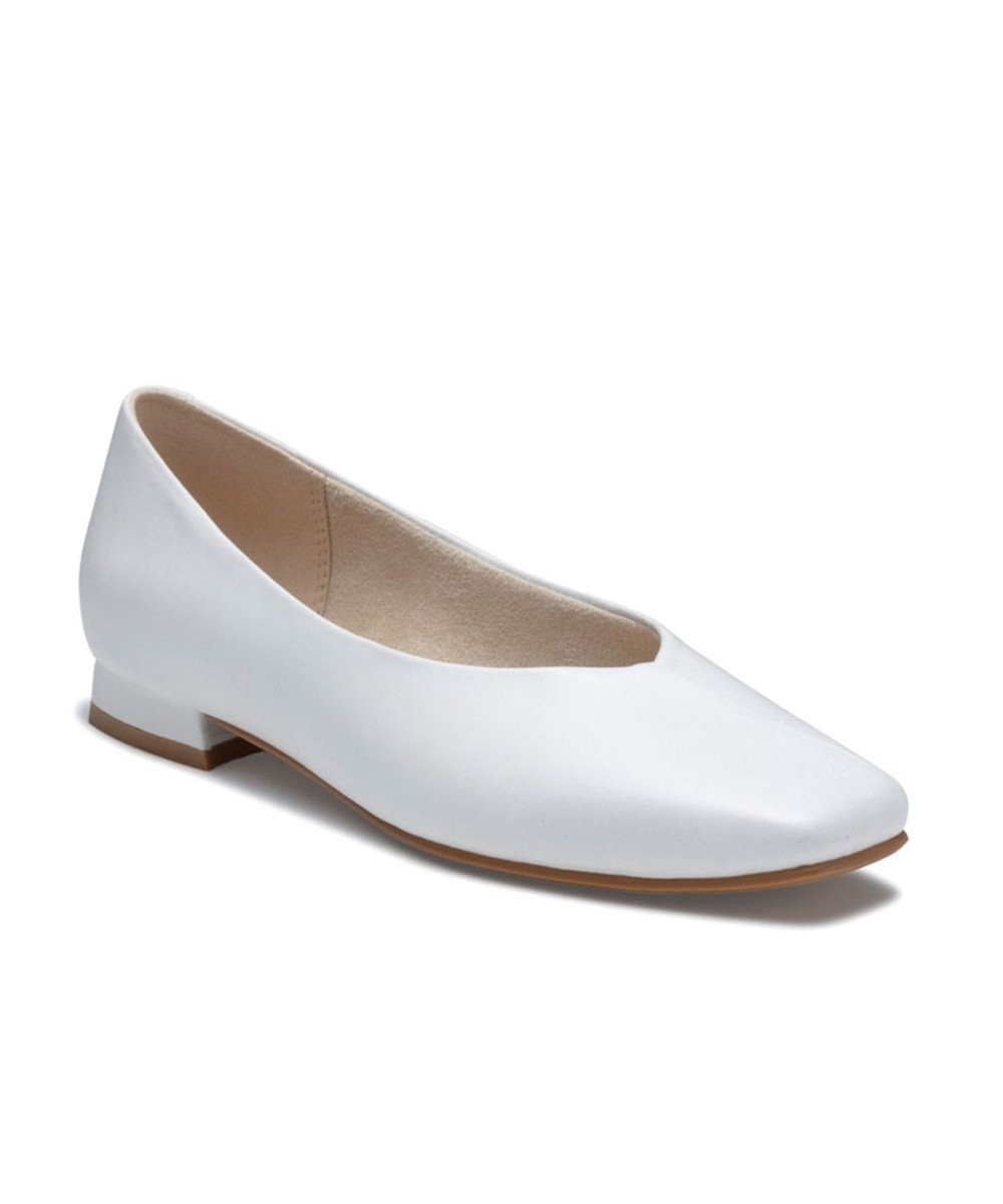 REGAL FOOT COMMUNITY 【リーガルレディース】F69Q スクエアカッターシューズ フラットシューズ 