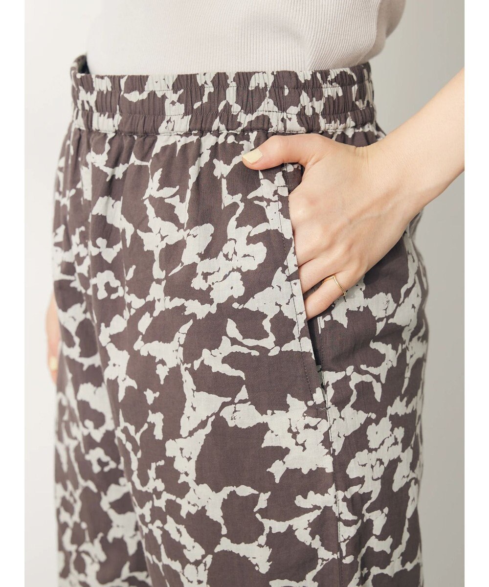 CRAFT STANDARD BOUTIQUE インド綿総柄イージーパンツ 