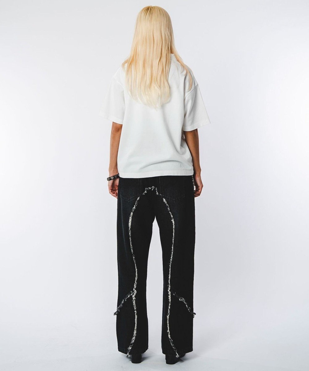 WEGO 【ユニセックス着用ITEM】ブリーチグラフィックポロシャツ（SS） 