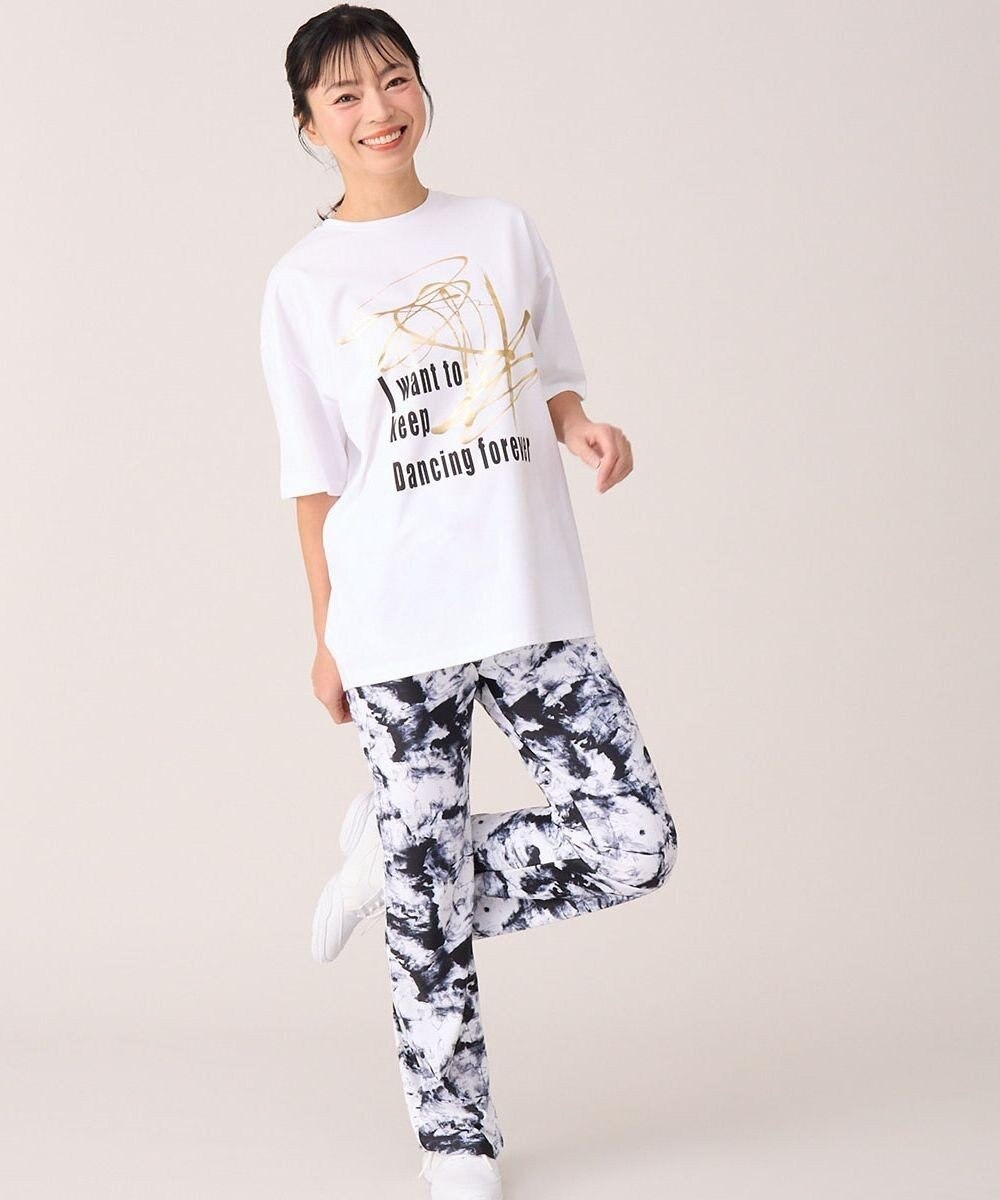 Chacott ダンスプリントオーバーＴシャツ 