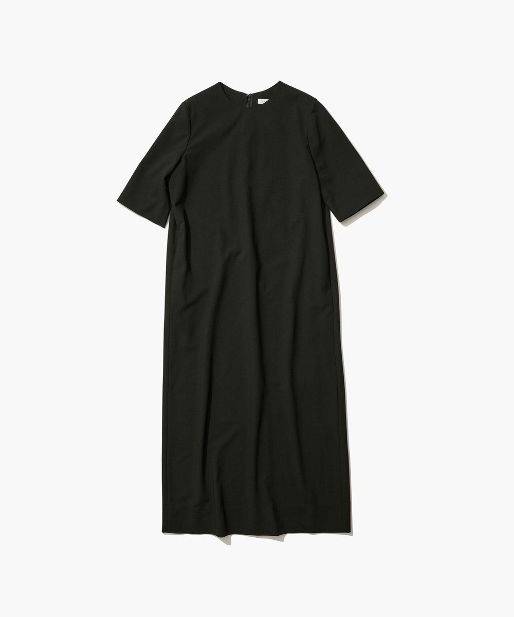 ATON WOOL CUPRA | ハーフスリーブドレス 