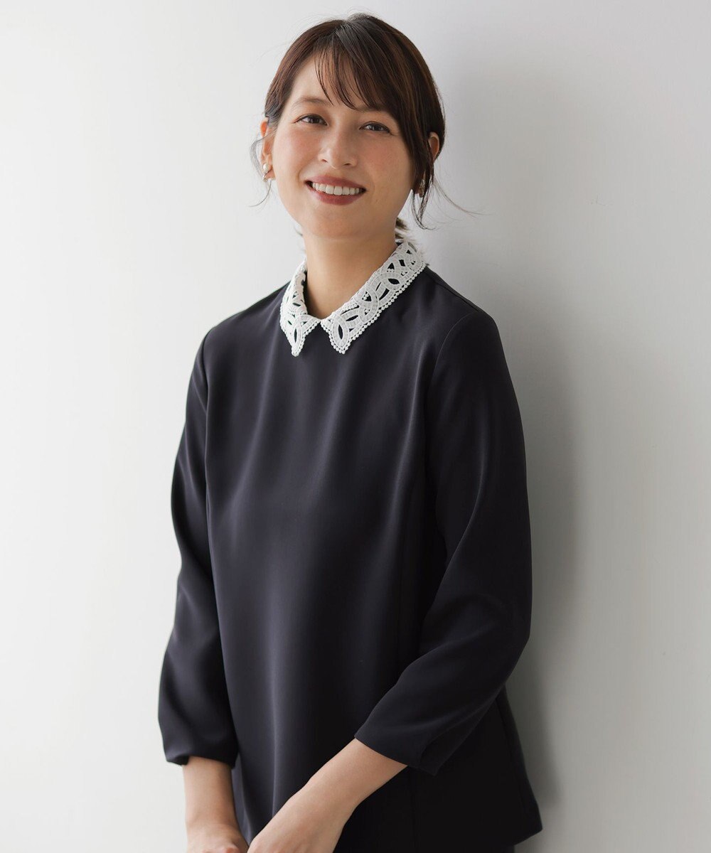 J.PRESS LADIES 【WEB限定】リバーシブルパール イヤリング 