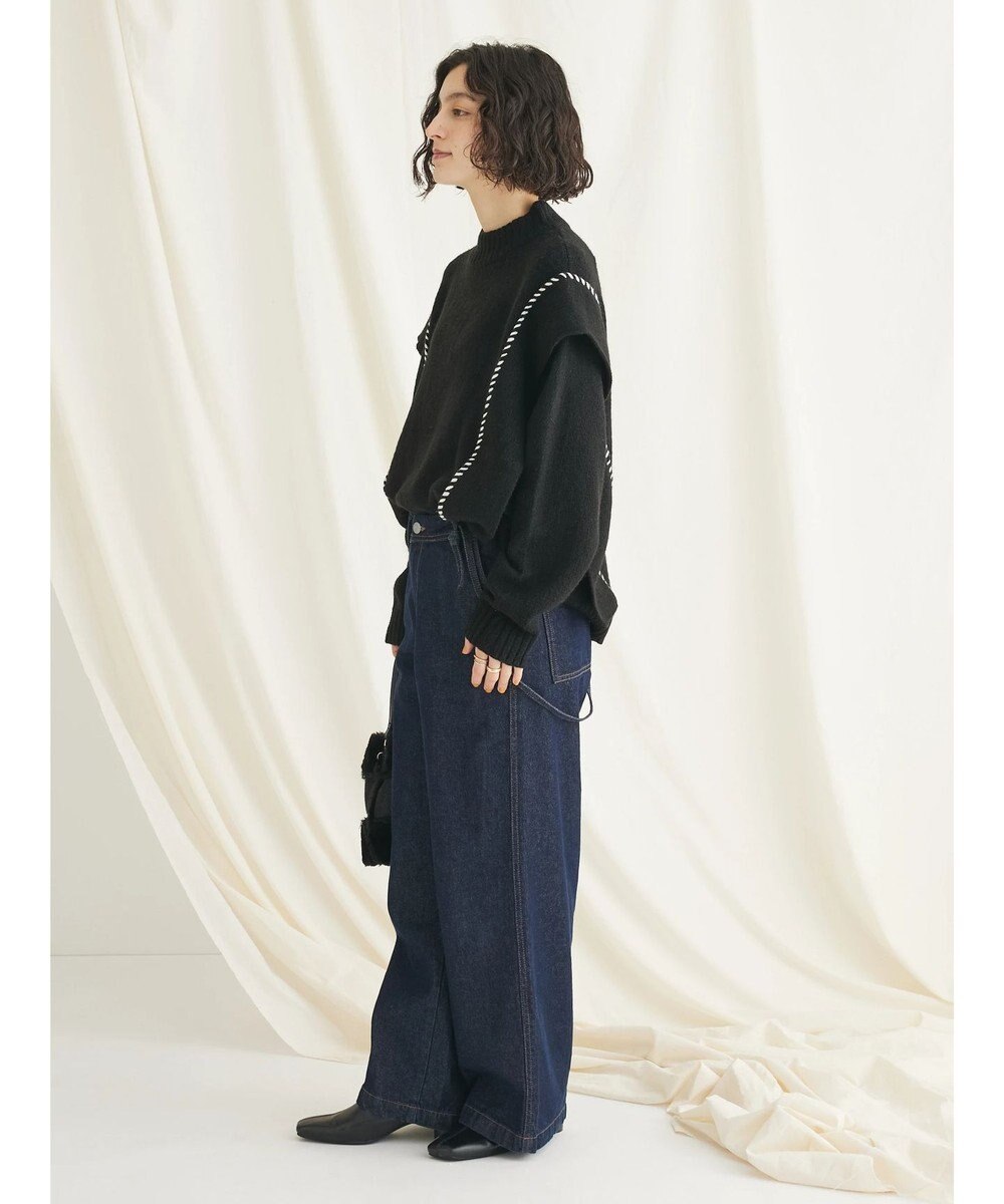 CRAFT STANDARD BOUTIQUE ハンドステッチニットプルオーバー 