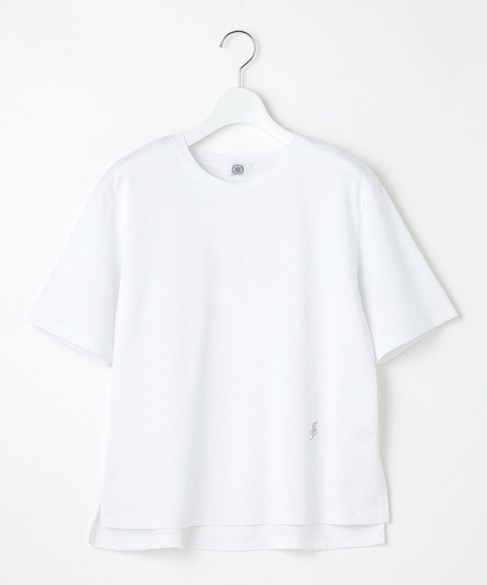 J.PRESS LADIES S ロゴ Tシャツ 