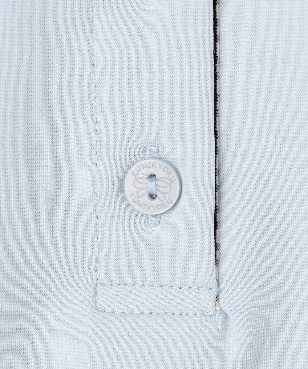 組曲 KIDS 【110-140㎝】 ミニチェック レイヤードトップス 