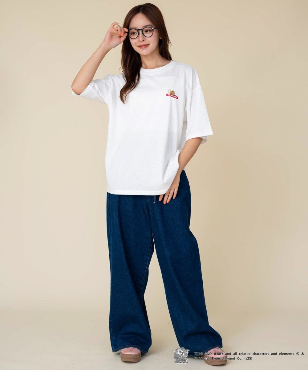 WEGO 【新柄追加/ユニセックス着用アイテム/SMLサイズ展開】TOMandJERRYグラフィックT（S） 
