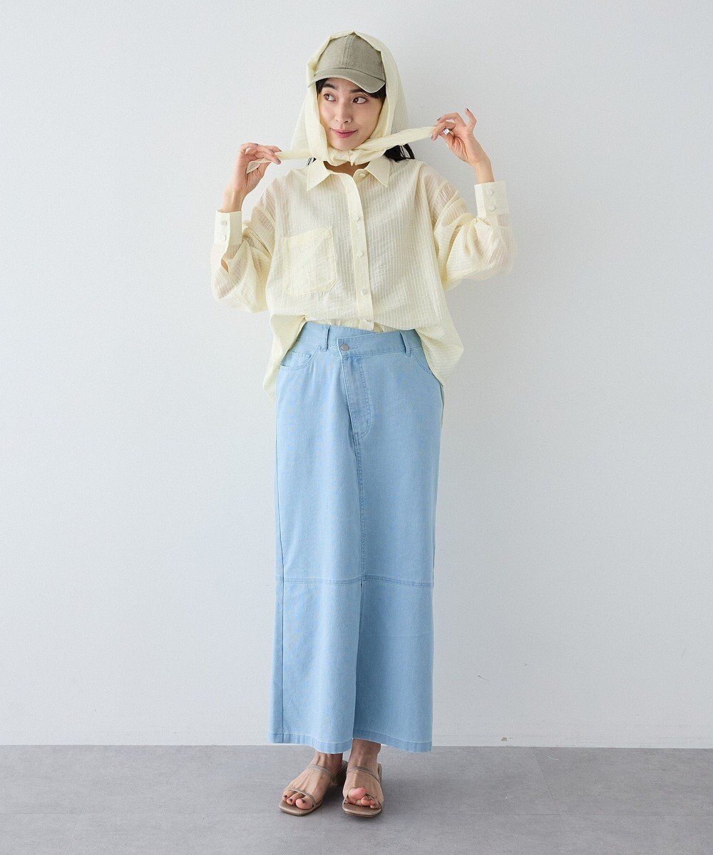 CRAFT STANDARD BOUTIQUE アシンメトリーデニムスカート 