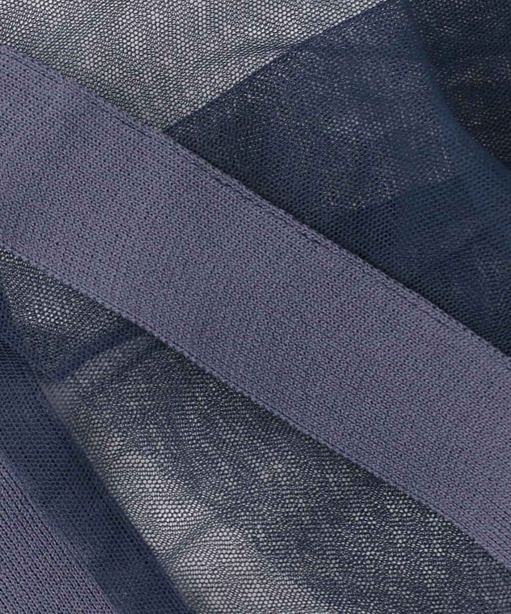 ANY SIS 【洗える】チュールスリーブ ニット 