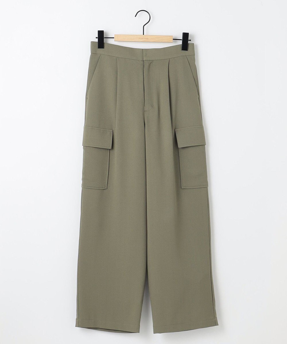 SHARE PARK LADIES サイドポケットブッチャーパンツ 