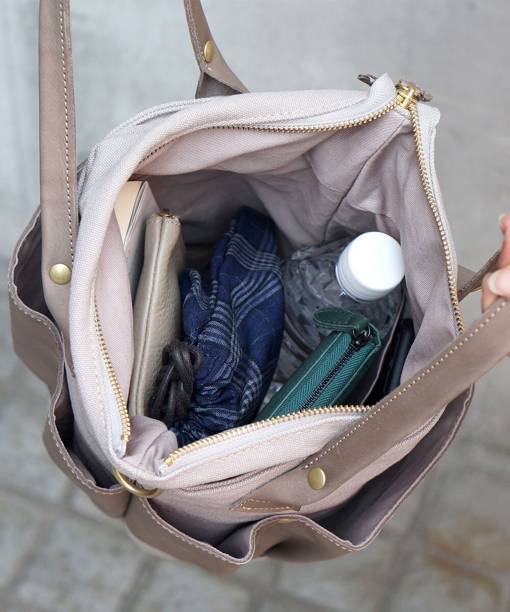 FOLNA RD レザー2WAYガーデンバッグ 