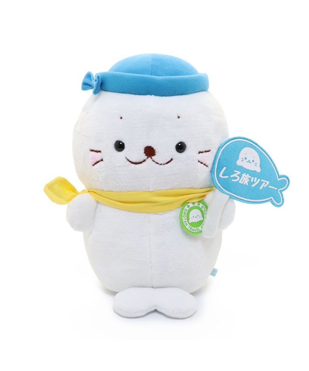 Mother garden しろたん お座り 添乗員 ぬいぐるみ 28cm 